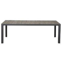 Siena Garden Silva Gartentisch 220x100 Cm Aluminium/Keramik Anthrazit/Washed Grey -Gartenmöbel Geschäft 1001971 4