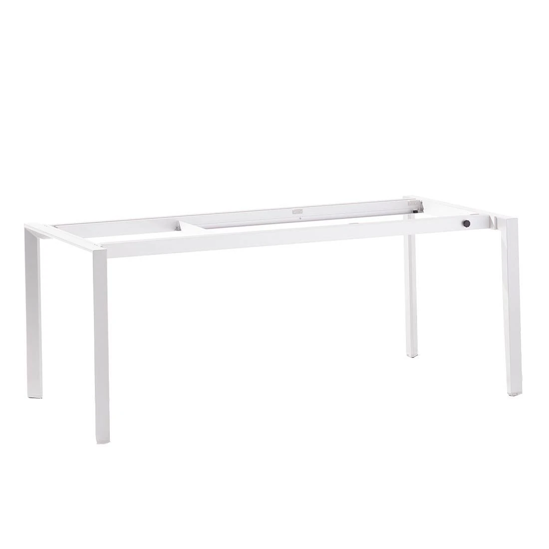 Sieger Gartentisch-Gestell 180/235/290x100 Cm Aluminium Weiß 3 Sieger Gartentisch-Gestell 180/235/290x100 Cm Aluminium Weiß