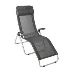 Sungörl Dreamliner Surprise/Lorenzo Bäderliege Aluminium/Textilene Silber/Schwarz -Gartenmöbel Geschäft 1010991 1