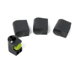 MWH Universal Fußkappen Set 4-teilig Schwarz