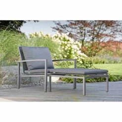 Stern Skelby Loungehocker Aluminium/Textilene Graphit/Silbergrau 7 Stern Skelby Loungehocker Aluminium/Textilene Graphit/Silbergrau -Gartenmöbel Geschäft 1027040 3