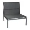 Stern Skelby Mittelmodul Aluminium/Textilene Graphit/Silbergrau -Gartenmöbel Geschäft 1027062 1