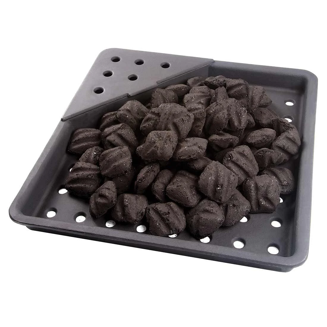 Napoleon Holzkohleeinsatz + Räuchervorrichtung Gusseisen Grau 3 Napoleon Holzkohleeinsatz + Räuchervorrichtung Gusseisen Grau