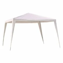 Siena Garden Sahara Gartenpavillon 300x300x250cm Stahl Weiß