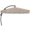 Sun Garden Easy Sun Ampelschirm Ø350 Cm Aluminium Taupe -Gartenmöbel Geschäft 1061052 1