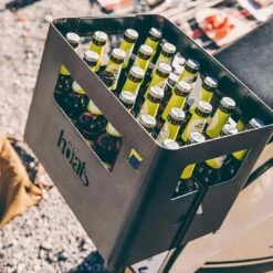 Höfats BEER BOX Feuerkorb Corten-Stahl Schwarz -Gartenmöbel Geschäft 1062064 5