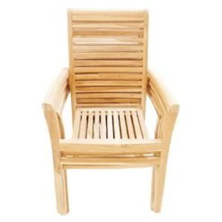 Ploß Pittsburgh Stapelsessel Eco Teak Teak Natur -Gartenmöbel Geschäft 1086517 8