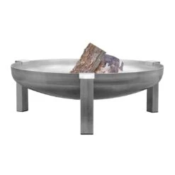 SvenskaV Basic Design-Feuerschale Ø63cm Edelstahl