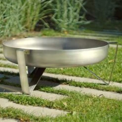 SvenskaV VOMA Feuerschale 66,5x67,5x25cm Unterbau Edelstahl -Gartenmöbel Geschäft 1094008 4