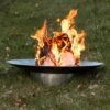 SvenskaV Grace Design-Feuerschale Ø58 X13,6cm Edel/Rohstahl -Gartenmöbel Geschäft 1094272 1