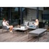 Stern Greta Loungeset 4-tlg. Aluminium/Rope Inklusive Kissen Anthrazit/Platin/Seidengrau -Gartenmöbel Geschäft 1094712 1