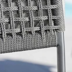 Stern Greta Loungeset 4-tlg. Aluminium/Rope Inklusive Kissen Anthrazit/Platin/Seidengrau -Gartenmöbel Geschäft 1094712 10