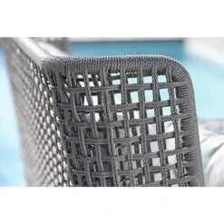 Stern Greta Loungeset 4-tlg. Aluminium/Rope Inklusive Kissen Anthrazit/Platin/Seidengrau -Gartenmöbel Geschäft 1094712 9