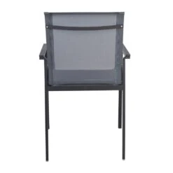 4Seasons Passion Stapelsessel Edelstahl/Textilene Anthrazit -Gartenmöbel Geschäft 1105558 4