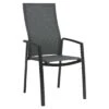 Stern Kari Hochlehner-Stapelsessel Aluminium/Textilene Anthrazit/Karbon -Gartenmöbel Geschäft 1109122 1