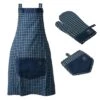 Doppler Grillhandschuh-Set Baumwolle/Polyester Jeanslook -Gartenmöbel Geschäft 1127855 1