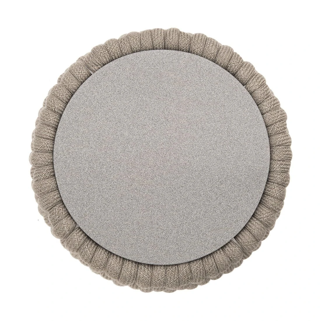 OUTLIV. Leon Beistelltisch Ø57x46cm Rope/Spraystone Beige 4 OUTLIV. Leon Beistelltisch Ø57x46cm Rope/Spraystone Beige – Bild 2