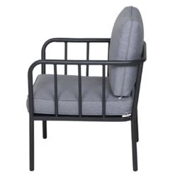 Siena Garden Casita Loungeset 4-tlg. Aluminium/Ranotex Anthrazit/Hellgrau -Gartenmöbel Geschäft 1192975 3