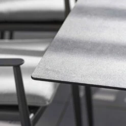 Stern Vanda Diningsessel Aluminium/Outdoorstoff Anthrazit/Seidengrau -Gartenmöbel Geschäft 1198387 5