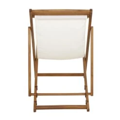 Siena Garden Aviro Liegestuhl Akazie/Polyester Natur/Ecru -Gartenmöbel Geschäft 1204448 4