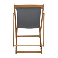 Siena Garden Aviro Liegestuhl Akazie/Polyester Natur/Grau -Gartenmöbel Geschäft 1204459 4