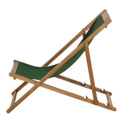 Siena Garden Aviro Liegestuhl Akazie/Polyester Natur/Grün 11 Siena Garden Aviro Liegestuhl Akazie/Polyester Natur/Grün -Gartenmöbel Geschäft 1204470 3