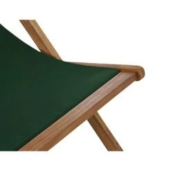 Siena Garden Aviro Liegestuhl Akazie/Polyester Natur/Grün 15 Siena Garden Aviro Liegestuhl Akazie/Polyester Natur/Grün -Gartenmöbel Geschäft 1204470 7