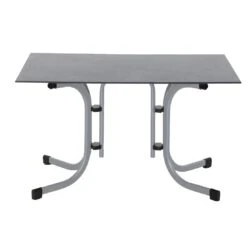 Siena Garden Sola Klapptisch 120x80cm Stahl/HPL Silber/Dark Grey -Gartenmöbel Geschäft 1205372 2