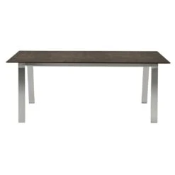 Musterring Belgien Gartentisch 200x95cm Edelstahl/HPL Granit -Gartenmöbel Geschäft 1232894 2