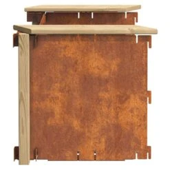 DJES Hochbeet Verlängerungsset Kurz Stahl/Fichte Grau -Gartenmöbel Geschäft 1234291 9