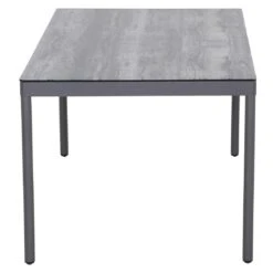 Siena Garden Carim Gartentisch 140x80cm Aluminium/Glas Graphit/Woodlook 14 Siena Garden Carim Gartentisch 140x80cm Aluminium/Glas Graphit/Woodlook -Gartenmöbel Geschäft 1246622 5