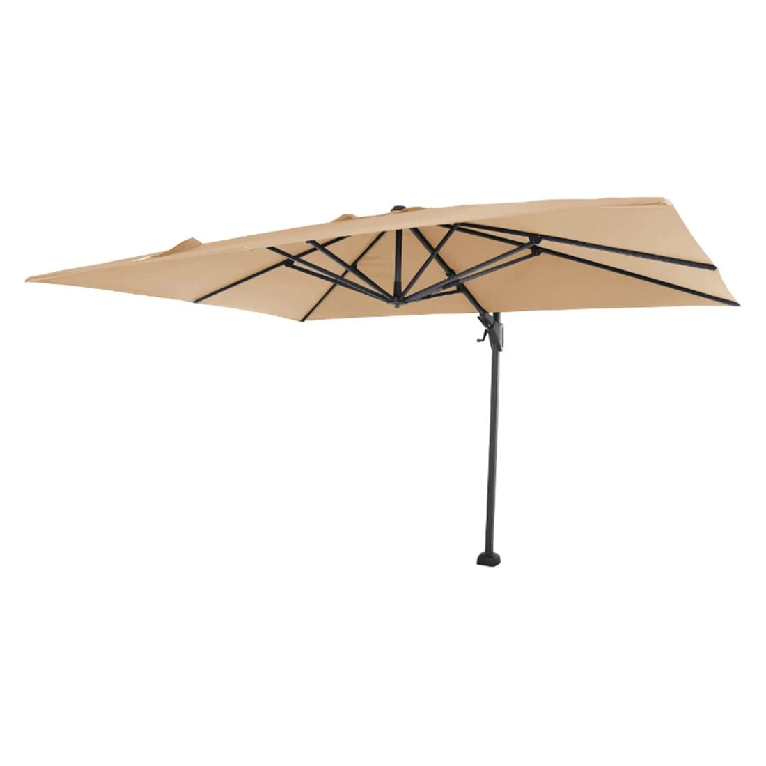 Siena Garden Sunset N+ Ampelschirm 350x260 Cm Anthrazit/Ecru 3 Siena Garden Sunset N+ Ampelschirm 350x260 Cm Anthrazit/Ecru