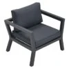 Garden Impressions Colorado Loungesessel Aluminium/Polster Carbon Black/Reflex Black