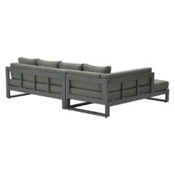 Garden Impressions Esmee Ecklounge 3-tlg. Aluminium/Polster Carbon Black/Mystic Grey -Gartenmöbel Geschäft 1247469 5
