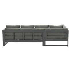 Garden Impressions Esmee Ecklounge 3-tlg. Aluminium/Polster Carbon Black/Mystic Grey -Gartenmöbel Geschäft 1247469 7