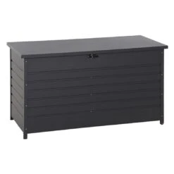 Siena Garden Sabano Gartenbox 135x60x71cm Aluminium Matt Anthrazit