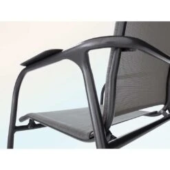 Sieger Sirio Stapelsessel Aluminium/Textilene Hellgrau -Gartenmöbel Geschäft 1262055 4