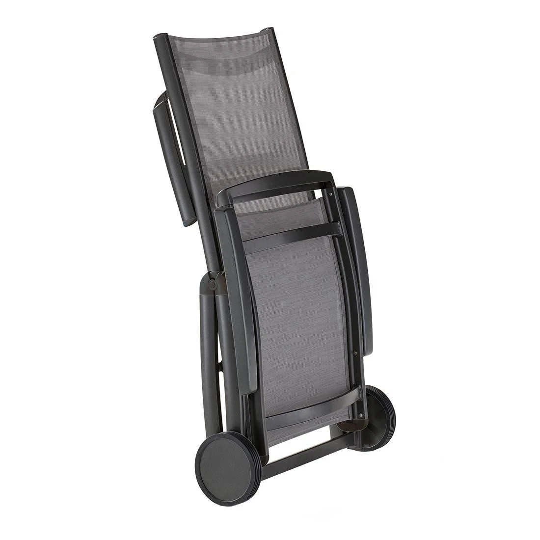 Sieger Royal Gartenliege Aluminium/Textilene Eisengrau/Hellgrau 6 Sieger Royal Gartenliege Aluminium/Textilene Eisengrau/Hellgrau – Bild 4