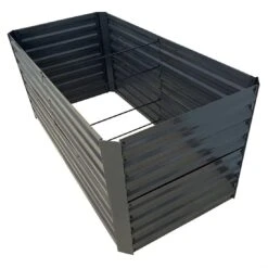 OUTLIV. Hochbeet 160x80x77cm Stahl Anthrazit -Gartenmöbel Geschäft 1262473 3