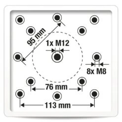 Siena Garden Earthbase Bodenhülse XL - Kunststoff Anthrazit -Gartenmöbel Geschäft 1265806 3