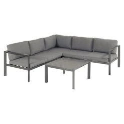 Hartman California Ecklounge Aluminium/Olefin Xerix/Ash Grey