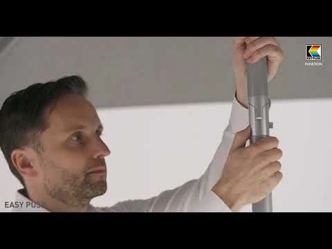 Kettler Easy Push Stockschirm Ø300cm Aluminium/Polyester Anthrazit/Hellgrau Meliert 3 Kettler Easy Push Stockschirm Ø300cm Aluminium/Polyester Anthrazit/Hellgrau Meliert