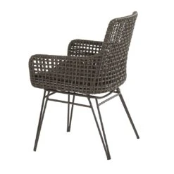 4Seasons Opera Gartensessel Aluminium/Geflecht Nero -Gartenmöbel Geschäft 1294758 3