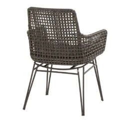 4Seasons Opera Gartensessel Aluminium/Geflecht Nero -Gartenmöbel Geschäft 1294758 4