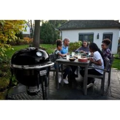 Weber Summit Kamado E6 Kugelgrill Schwarz -Gartenmöbel Geschäft 1301325 10