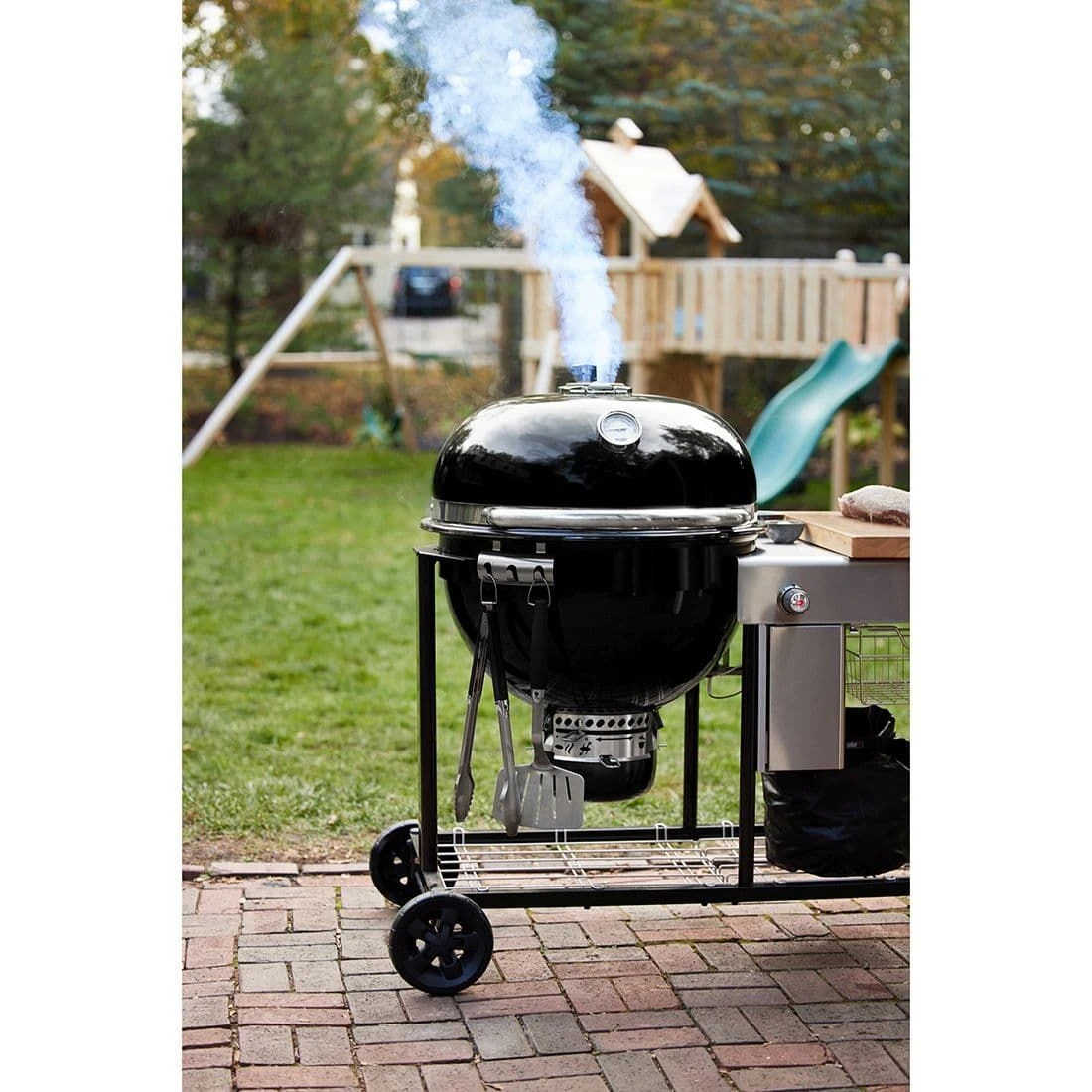Weber Summit Kamado S6 Kugelgrill Schwarz 18 Weber Summit Kamado S6 Kugelgrill Schwarz – Bild 16