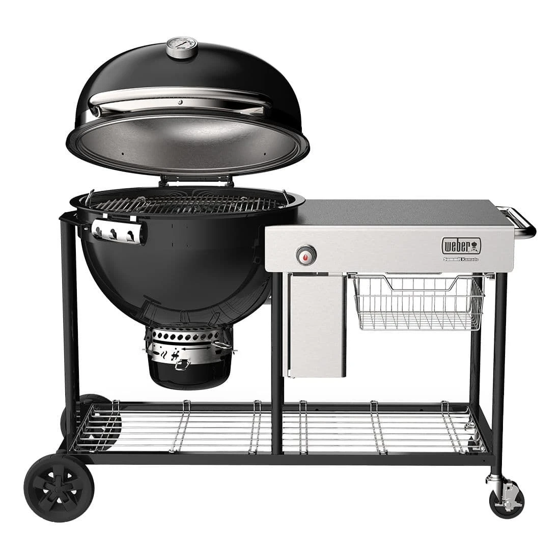 Weber Summit Kamado S6 Kugelgrill Schwarz 5 Weber Summit Kamado S6 Kugelgrill Schwarz – Bild 3