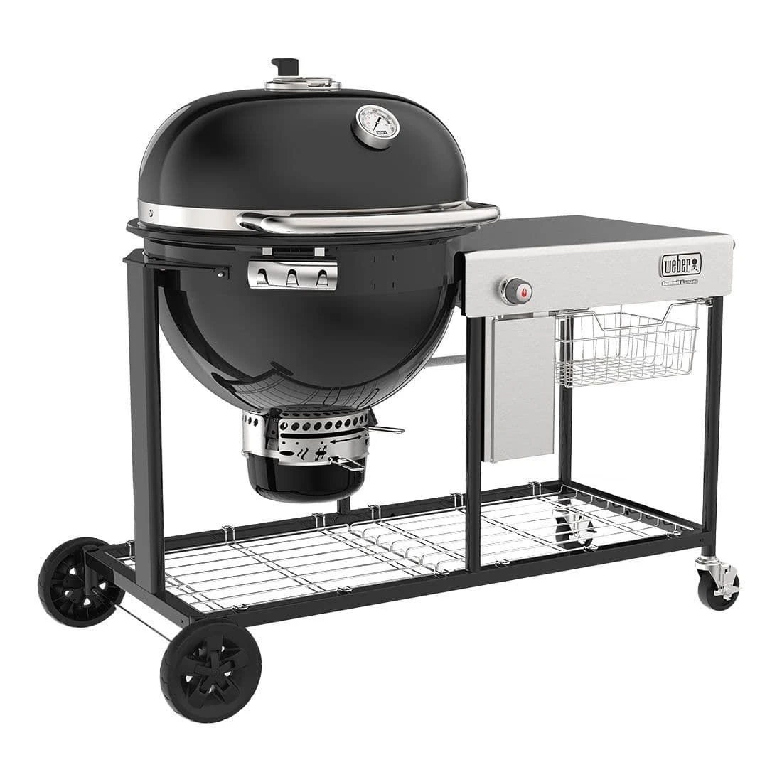 Weber Summit Kamado S6 Kugelgrill Schwarz 9 Weber Summit Kamado S6 Kugelgrill Schwarz – Bild 7