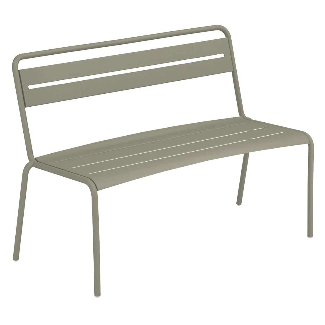 Emu Star 2-Sitzerbank 118cm Stahl Grau-Grün