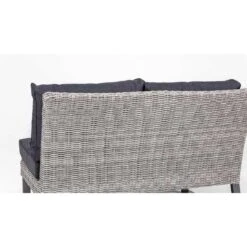 Kettler Palma Wing Endmodul Geflecht/Olefin White Wash/Anthrazit -Gartenmöbel Geschäft 1306462 3